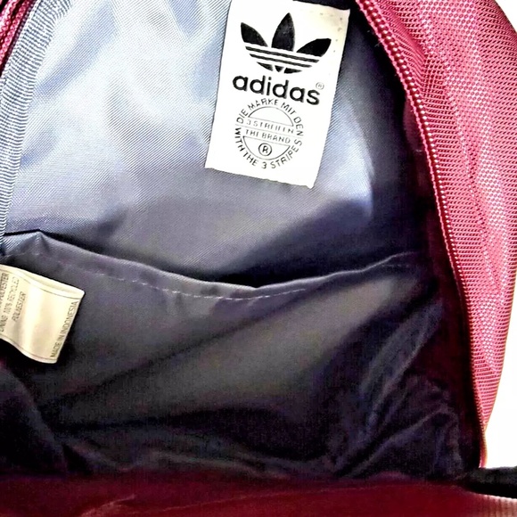 Adidas Mini Maroon Backpack - Picture 11 of 15